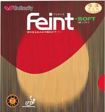 Feint-Soft (Rojo) - Puntos largos - Esponja: 1.1 - Dureza: 25º - Juego: variado