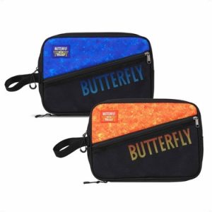 Butterfly TOKAI DX Case - Funda doble rectangular azul/naranja